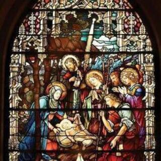 Nativity Stained Glass