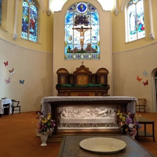 The altar at St. Andrew's