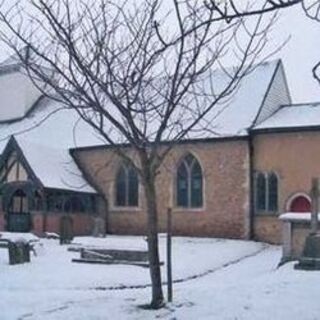 Little Clacton Parish Church in winter