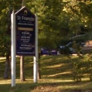 St. Francis church sign