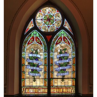 Stain glass window