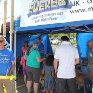 Oak Ridges BIC church booth at the Oak Ridges Fair