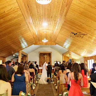 Wedding at Our Lady Of Mount Carmel Waterton - photo courtesy of Tanya Plonka