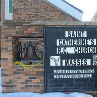 St. Catherine's church sign