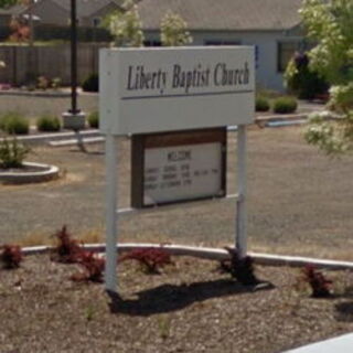 Liberty Baptist Church sign