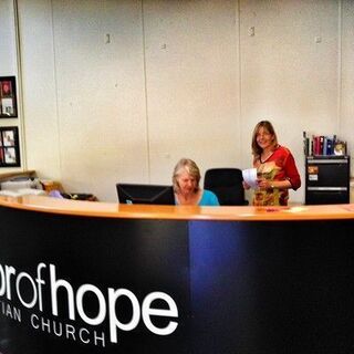 Door of Hope Info desk