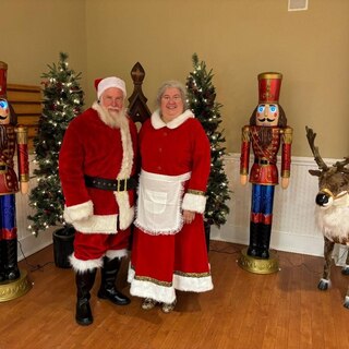 Mr. & Mrs. Claus have arrived from the North Pole