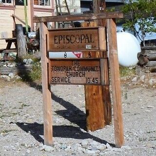 St. Mark's Episcopal Church sign