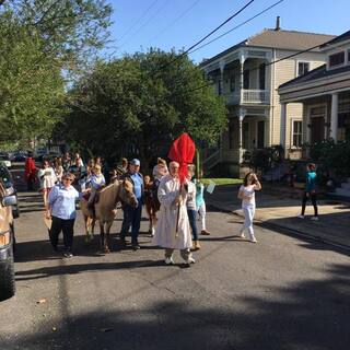 Palm Sunday procession 2019