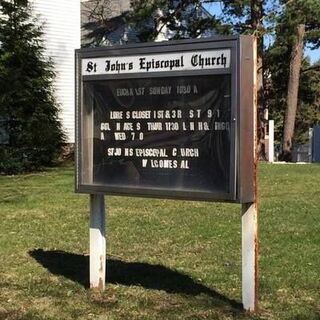 St. John's church sign