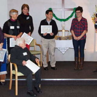 Certificates of Appreciation awarded for service to Ascot Vale Uniting Church congregation