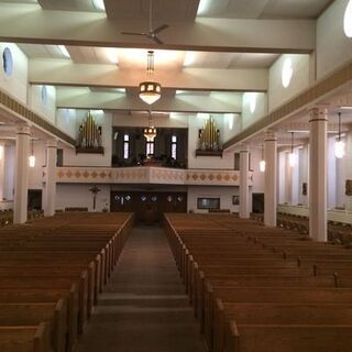 Inside St. Ignatius Church