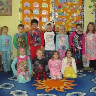 Catholic Schools Week 2016 - 1 & 2 grades Pajama Day