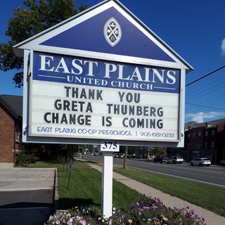 "Thank you Greta Thunberg! Change is coming"