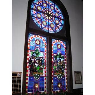 Stained glass window