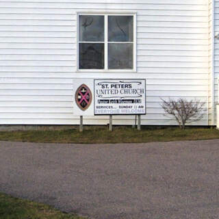 St. Peter's United Church - St. Peter's, Nova Scotia