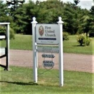 First United Church Murray Corner sign