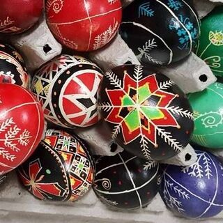 Celebrating Easter with Ukranian Pysanky