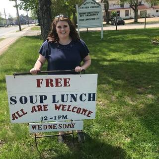 Kingston United Church’s weekly soup kitchen