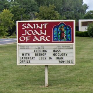 Closing Mass with Bishop Mc Clory Saturday July 2022 10:00am annnouncement