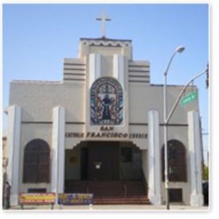 San Francisco Catholic Church Los Angeles, California