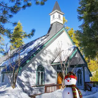 Shaver Lake Station Community Chapel Shaver Lake CA - photo courtesy of roger chen