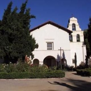 Old Mission Church - San Juan Bautista, California