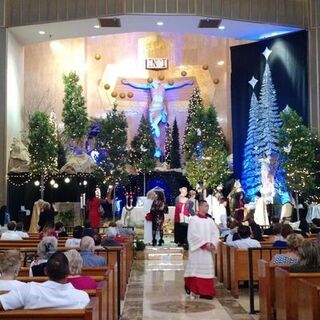 Christmas celebration at St. Thomas More Church