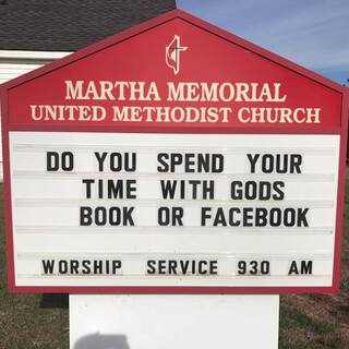 Do you spend your time with God's Book or Facebook?