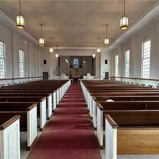 Clairton First United Methodist Church interior - photo courtesy of Old House Dreams