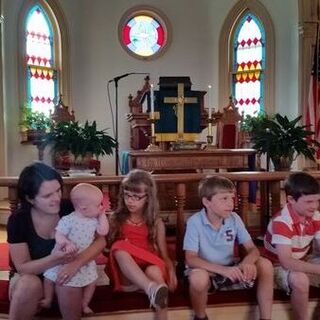 Sunday morning worship with the next generation