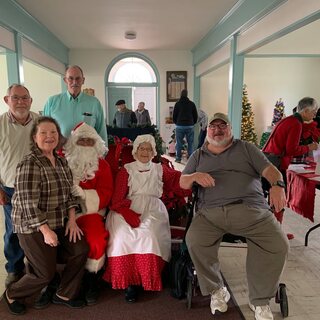 Singing some Christmas Cheer at The Soroptimist Festival of Tres