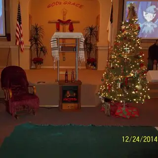 All ready for 2014 Christmas Eve Service