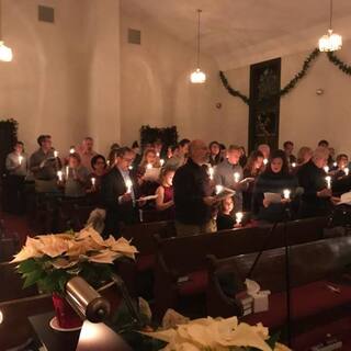 Christmas Eve candlelight service 2017