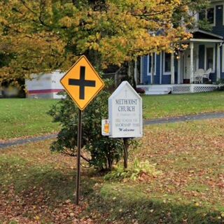 East Chatham United Methodist Church sign