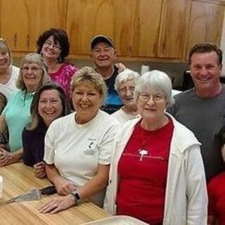 Serving at Kitchen of Hope (meals ministry)