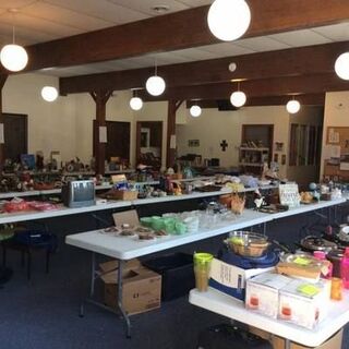 Indoor Garage Sale at Faith Church - September 2017