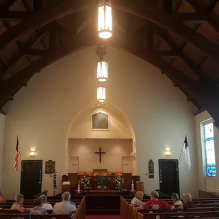 Sunday worship at Bethel UMC