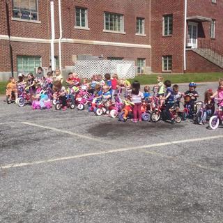 Bethel United Methodist Church daycare's annual trike-athon