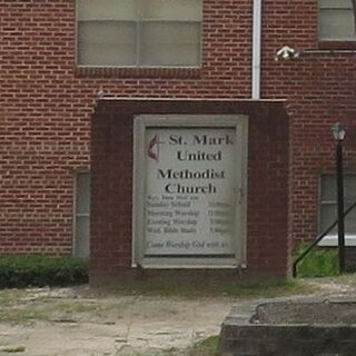 St. Mark United Methodist Church sign