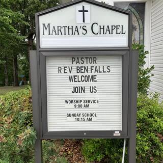 Martha's Chapel United Methodist Church - Cunningham, Tennessee