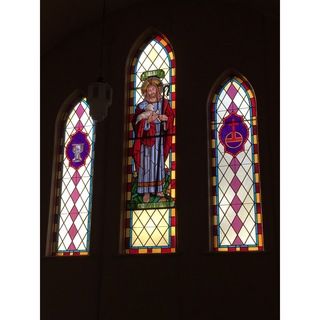 Stained glass window