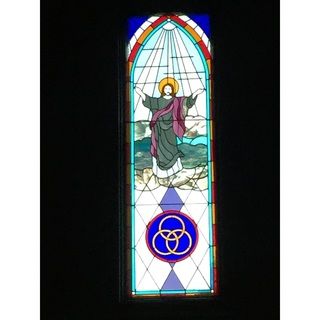 Stained glass window