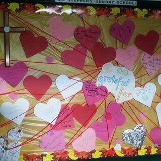 St. Stephen's Thanksgiving wall