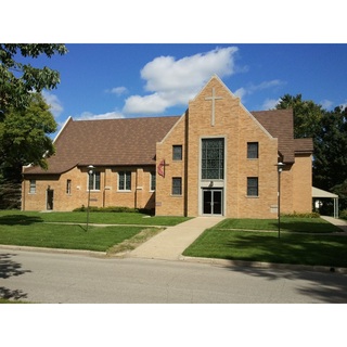 Photo of the front side of The United Methodist Church in Onawa, Iowa.