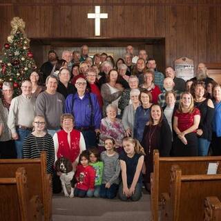 Congregation of the 150th year of Monterey Center UMC