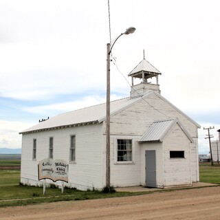 Carter Community United Methodist Church Carter MT - photo courtesy of Montana's Historic Landscapes