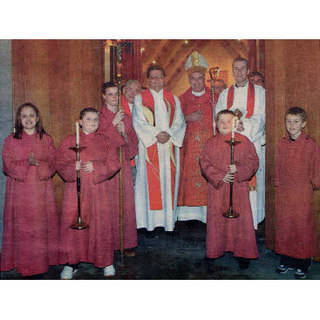 Cardinal O'Brien also celebrated the 40th Anniversary Mass for the parish