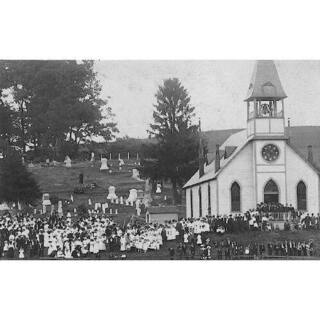 Concord Presbyterian church - centennial celebration, June 1908 - photo courtesy of Pamela