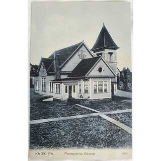 Edenburg Presbyterian Church Knox PA - photo courtesy of Gloria Saylor